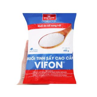 Muối tinh sấy cao cấp Vifon gói 450g