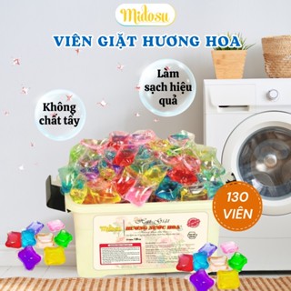 Viên Giặt Quần Áo Midosu Đánh Bay Mọi Vết Bẩn Lưu Hương Dài Lâu Siêu Sạch Tiện Lợi