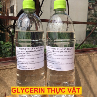 Glycerin thực vật - đóng chai 1 kg