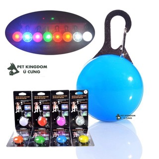 Đèn led đeo cổ chống đi lạc ban đêm cho chó mèo