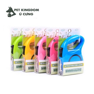 Dây Dắt Chó Mèo Tự Động Thu Gọn 3m, 5m