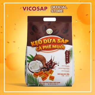KẸO DỪA SÁP CÀ PHÊ MUỐI VICOSAP - HÀNG XUẤT KHẨU