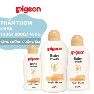 Phấn thơm em bé pigeon nắp màu 200g/450g