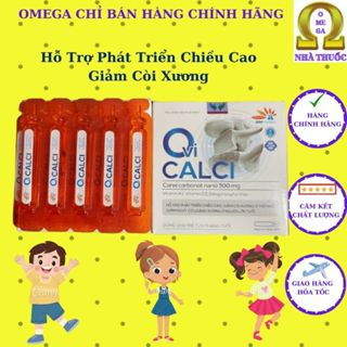  Ovi Calci bổ sung Canxi Vitamin K2 D3  HSD 2027 – Hỗ Trợ Phát Triển Chiều Cao hạn Chế Còi Xương 