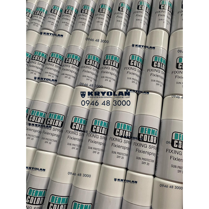 Xịt giữ nền Dermacolor Fixing Spray Kryolan