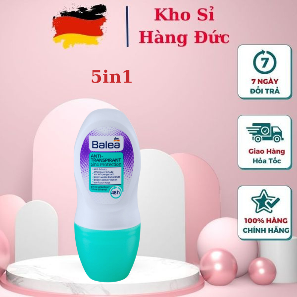 Lăn Khử Mùi Balea - Lăn Nách Kho Hàng Đức Với Hương Thơm Tự Nhiên, Bảo Vệ Khử Mùi Mạnh Mẽ Khô Thoáng Và Thơm Mát