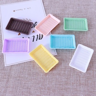 Mô hình khay nhựa tỉ lệ 1:6 phụ kiện trang trí nhà búp bê
