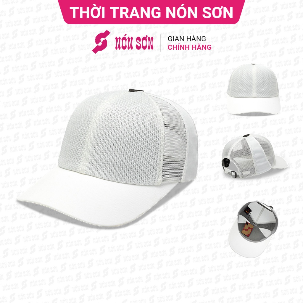 Mũ kết lưỡi trai nam nữ thời trang NÓN SƠN MC020-TR2