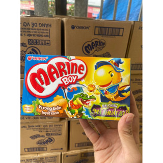 Bánh Marine Boy Bim Bim Cá Thùng 20 Hộp x 35g - Quy cách 1 thùng