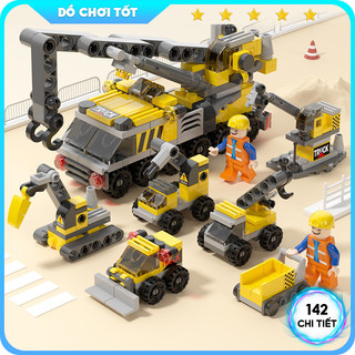 Đồ chơi xe cứu hỏa/ xe cảnh sát/ máy bay/ tàu chiến/ lâu đài đồ chơi cho bé từ 138-158 chi tiết
