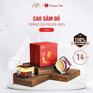 Cao mụn sâm đỏ Meeaorganic hỗ trợ giảm mụn giảm thâm mụn