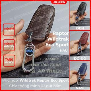 Ốp chìa khoá ford ranger raptor wiltrak eco sport da bọc ốp chìa khoá ford ford9