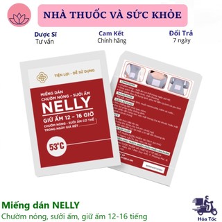 Miếng dán giữ nhiệt nelly giữ ấm lên đến 16h - dán nóng,sưởi ấm