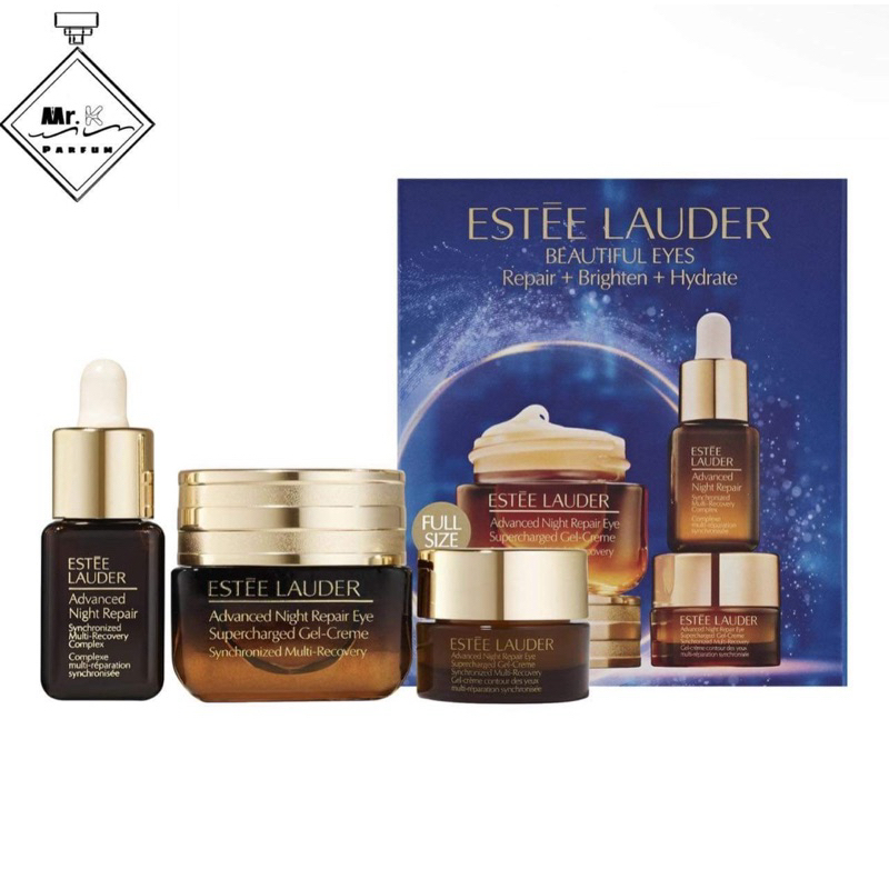 ESTEE LAUDER  combo serum+kem mắt: 15ml + 5ml + 7ml