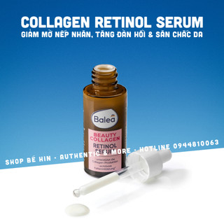 Serum dưỡng da Balea Retinol Beauty Collagen Đức giảm mờ nếp nhăn, tăng đàn hồi và chống lão hóa da