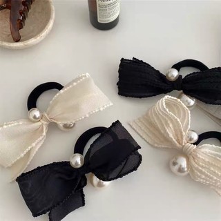 Cột tóc nơ ngọc nhiều mẫu