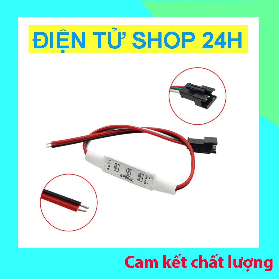 Bộ driver led WS2811 WS2812 3 nút SP002E