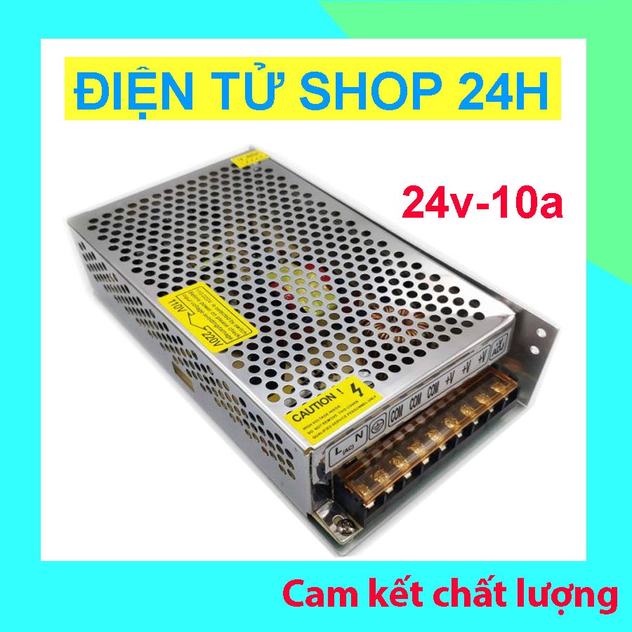 Nguồn tổ ong 24V 10A - Bộ Nguồn 24v 10a - Bộ Nguồn Đa Năng