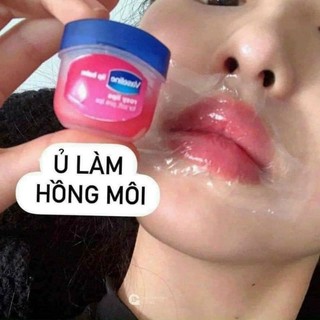 Sáp dưỡng môi Vaseline 7g Rosy Lips - Original - son dưỡng môi