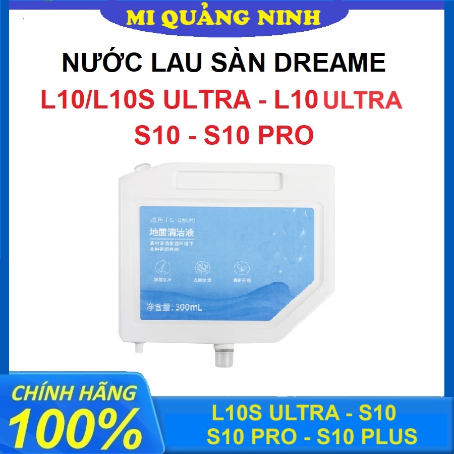 Nước lau sàn Robot hút bụi Dreame L10S Ultra, L10 Ultra, S10, S10 Pro, S10 Plus,Mi Mijia B101CN, X10 Plus