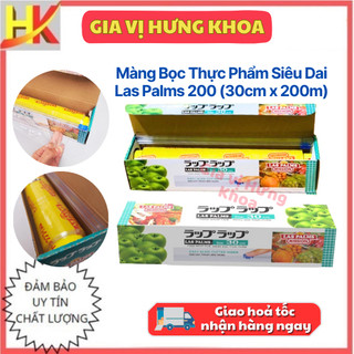 Màng bọc thực phẩm las palms 200 siêu dai tiện lợi cho gia đình. màng bọc thức ăn