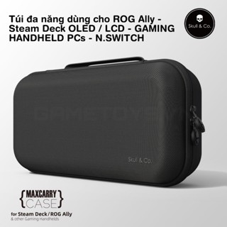  Túi chống sốc MaxCarry ver 2024  Skull & Co  cho ROG Ally X ROG XBOX Ally Steam Deck Handheld PC 