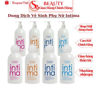 Dung Dịch Vệ Sinh Phụ Nữ Intima Ziaja 500Ml Chính Hãng - Ddvs Intima Chăm Sóc Bảo Vệ Cô Bé Luôn Sạch Và Thơm