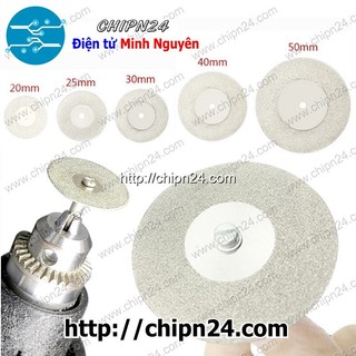 [1 cái] (F106) Lưỡi cắt Kim Cương (20mm/25mm/30mm/40mm/50mm) - [Chọn Loại]