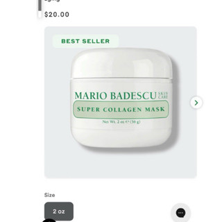 ( Mario Badescu ) mặt nạ SUPER COLLAGEN MASK