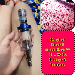 Lọc Nước Súng Phun Sơn, Lọc Hơi Nước, Đầu Lọc Tách Nước