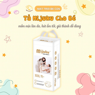 Bỉm/tả quần cao cấp mijuku bịch 50 miếng size m,l,xl,xxl,xxxl