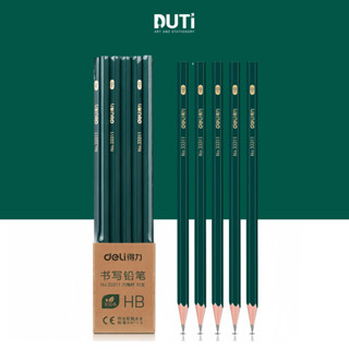  Hộp 10 Bút chì lục giác Deli HB 2B Chuyên dùng vẽ mỹ thuâtj làm bài Chính Hãng - Hoạ Cụ DUTi 