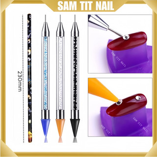 Bút chấm đá 2 đầu loại xịn - 1 đầu hít đá, 1 đầu cậy chỉnh đá