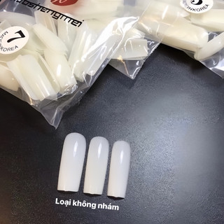 Móng tip form dài vuông-nhọn-thang cao cấp hộp 480tip