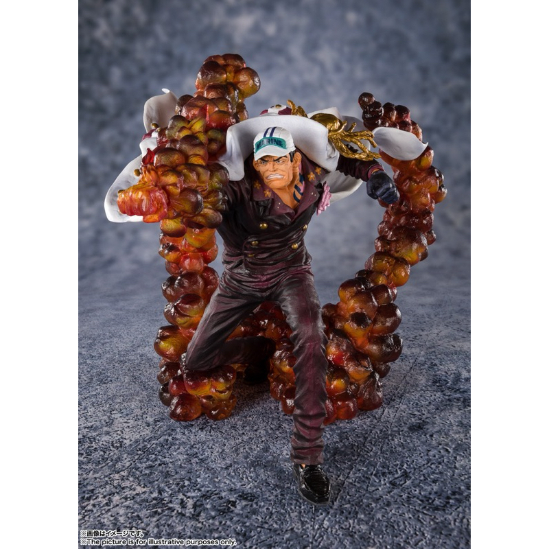 Mô hình đô đốc Sakazuki Akainu Figuarts Zero Figure chính hãng Bandai - One Piece Figure