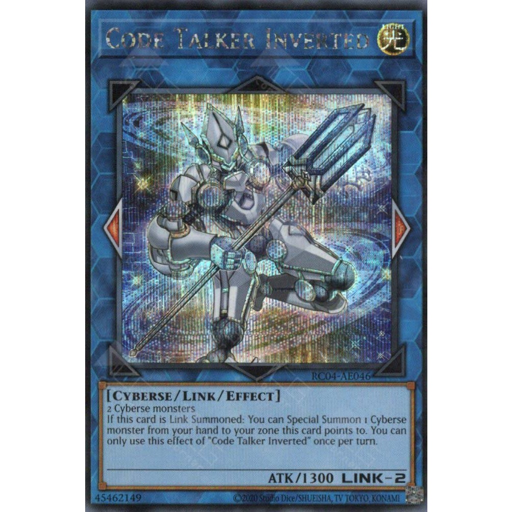 [ Bài Yugioh Chính Hãng ] Code Talker Inverted - RC04-AE046