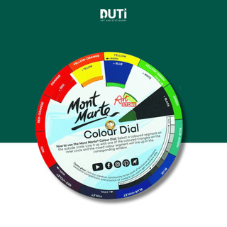 Bảng hướng dẫn pha màu nhỏ Mont Marte, Hàng Chính Hãng - Họa Cụ DUTi