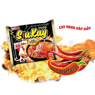    BÁCH HOÁ TÀI LỘC   COMBO 10GÓI MÌ SIUKAY HẢI SẢN GÓI 128g 