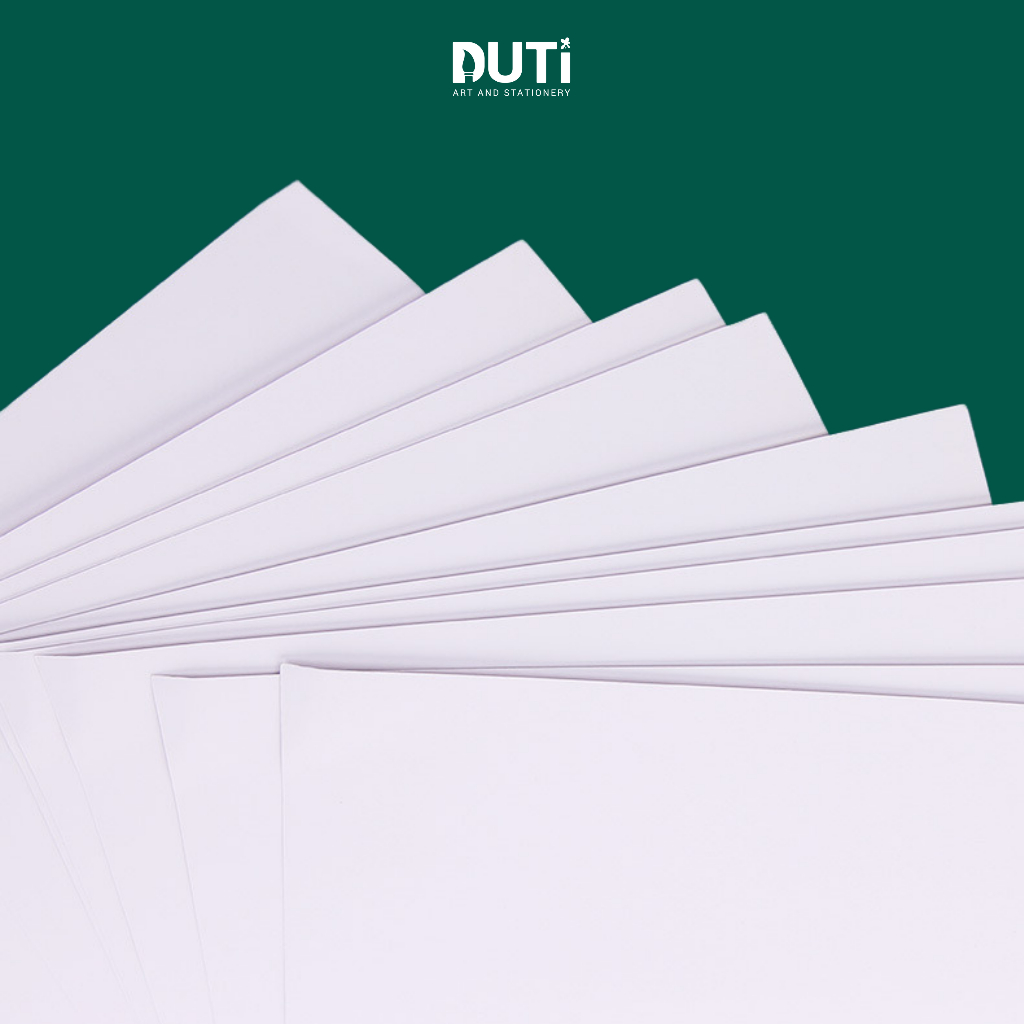 Giấy Roki Vẽ Chân Dung, Giấy Kỹ Thuật A3/A4, định lượng 180-250gsm  xấp 10/50 tờ - Họa cụ DUTi