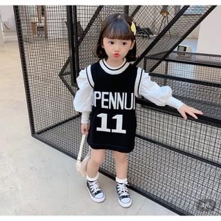 Thanh lý váy tiểu thư tay bồng cho bé 14-16kg