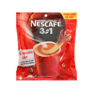 ( BÁCH HOÁ TÀI LỘC ) CÀ PHÊ SỮA NESCAFE 3in1 ĐẬM ĐÀ BỊCH 46 gói