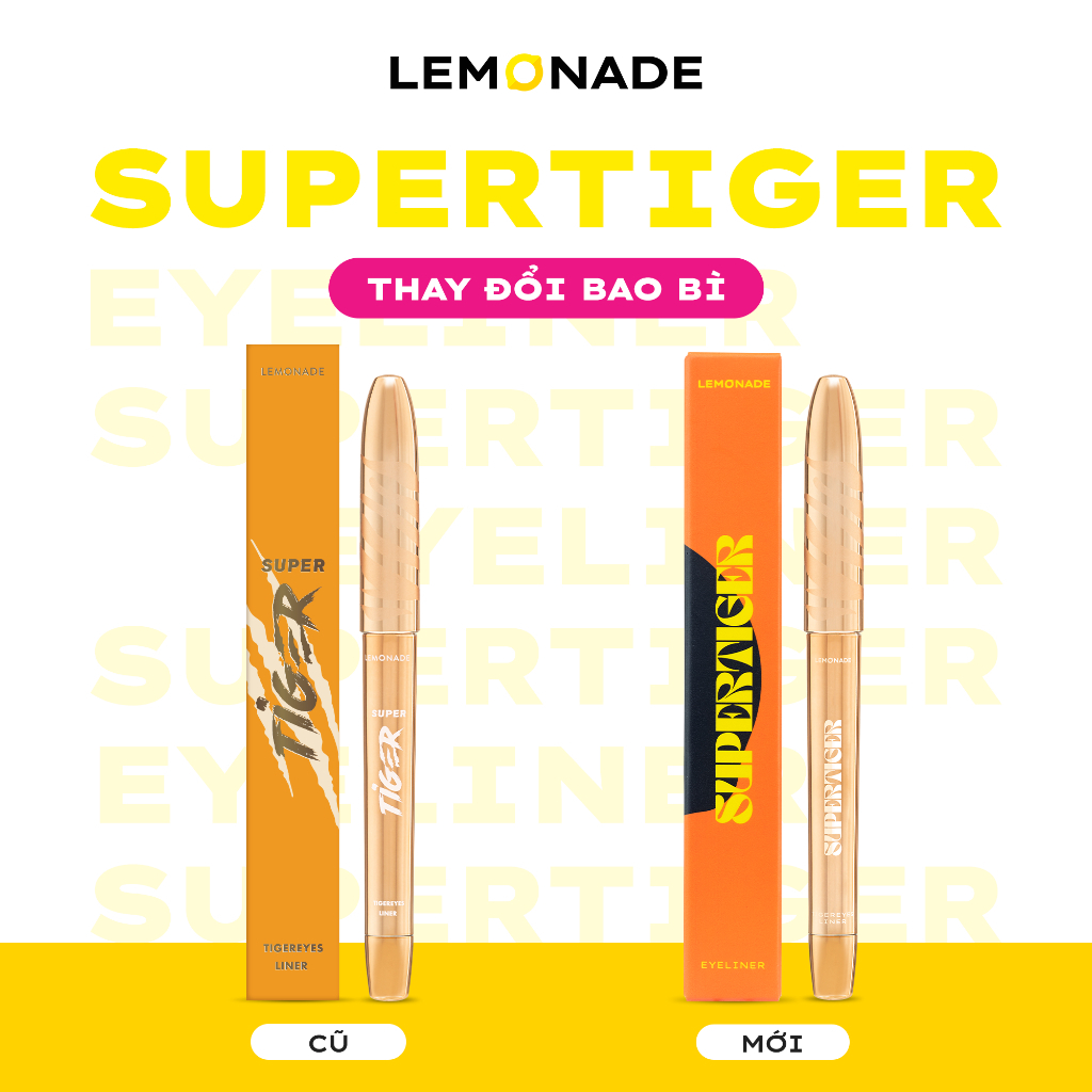Bút kẻ mắt siêu mảnh Lemonade SuperTiger Micro Eyeliner 1g