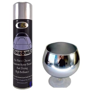 Sơn xịt mạ Inox Chrome Bosny Thái Lan