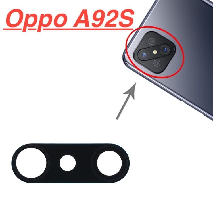 Mặt kính camera sau OPPO A92s dành để thay thế mặt kính camera trầy vỡ bể cũ linh kiện điện thoại thay thế