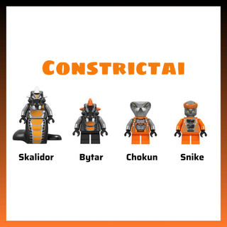 Đồ chơi lắp ráp minifigures Ninjago Rắn Serpentine - Lắp ghép xếp hình nhân vật Ninja