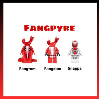 Đồ chơi lắp ráp minifigures Ninjago Rắn Serpentine - Lắp ghép xếp hình nhân vật Ninja
