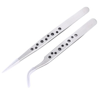 Nhíp kẹp nhọn đầu thép không rỉ chất lượng cao, đầu nhọn thích hợp cho việc kẹp, gắp những chi tiết rất nhỏ và chính xác