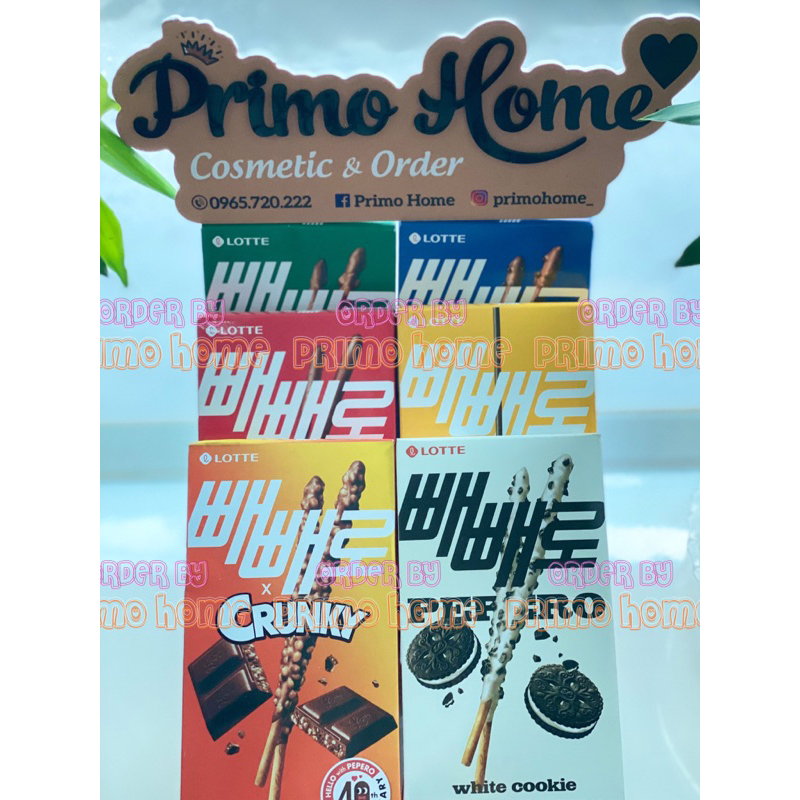 [SẴN] 🍪🍪 Bánh Que Lotte Pepero đủ vị