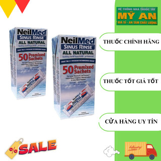 Muối rửa mũi cho người lớn NeilMed 50 gói