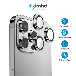 Kính cường lực bảo vệ Camera ANANK AR Hợp Kim Nhôm Chống Trầy Xước Chống Lóa Cho iPhone 13 14 15 Pro Max